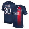 Maillot de Supporter Paris Saint-Germain 2023-24 Messi 30 Domicile Pour Homme